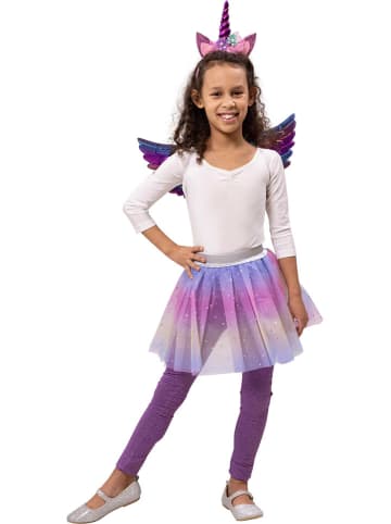 Party x People 3tlg. Kostüm "Einhorn" in Bunt