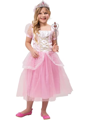 Party x People 3-częściowy zestaw księżniczki w kolorze jasnoróżowym