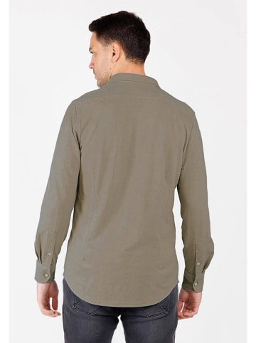 KEY LARGO Hemd "Denmark" in Taupe