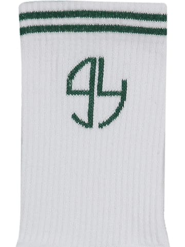 KEY LARGO 3er-Set: Socken "Stay together" in Schwarz/ Weiß