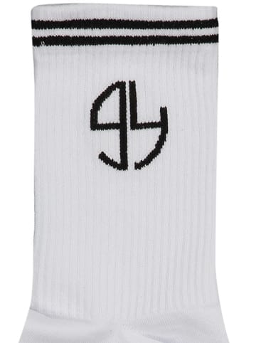 KEY LARGO 3er-Set: Socken "Stay together" in Weiß