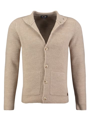 KEY LARGO Cardigan "Luzern" in Beige/ Beige