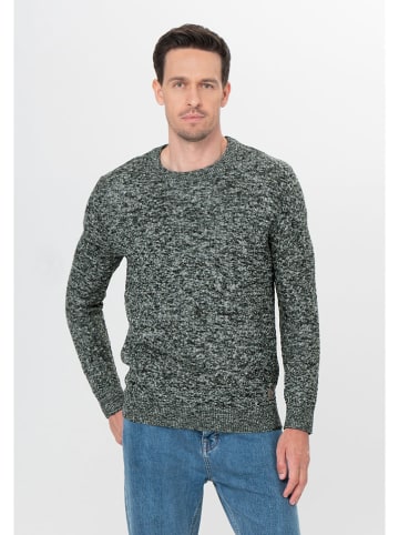 KEY LARGO Pullover "Como" in Dunkelgrün