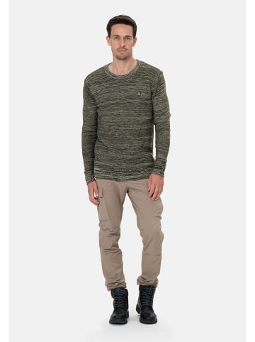 KEY LARGO Pullover "Calgary" in Dunkelgrün