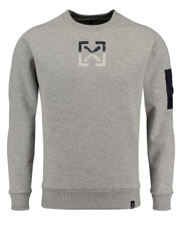KEY LARGO Sweatshirt "Klelection" in Grau