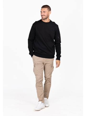KEY LARGO Sweatshirt "Equalizer" in Schwarz