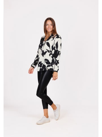 KEY LARGO Bluse "Lorelei" in Schwarz/ Weiß