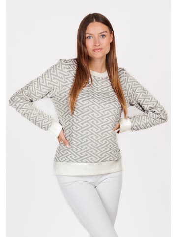 KEY LARGO Pullover "Pattern" in Creme
