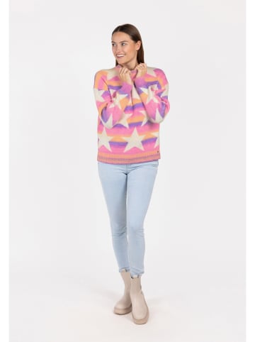 KEY LARGO Pullover "Unicorn" in Bunt