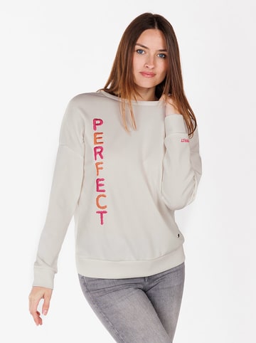 KEY LARGO Sweatshirt "Perfect" in Weiß
