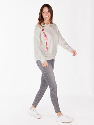 KEY LARGO Sweatshirt "Perfect" in Weiß