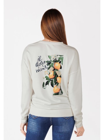 KEY LARGO Sweatshirt "Sorrento" in Creme