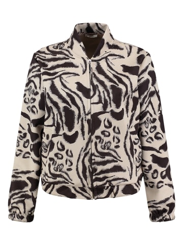 KEY LARGO Übergangsjacke "Cage" in Beige/ Schwarz