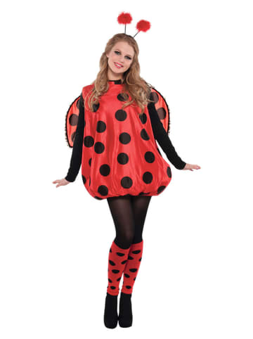 amscan 2-częściowy kostium "Darling Bug" w kolorze czerwonym