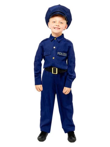 amscan 2-częściowy kostium "German Police Officer" w kolorze granatowym