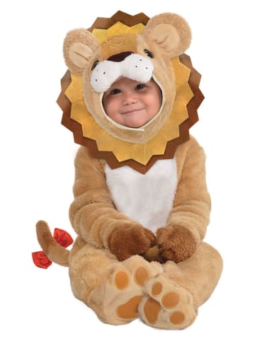 amscan Kombinezon kostiumowy "Small lion" w kolorze jasnobrązowym