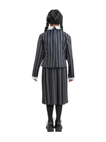 CHAKS 3tlg. Kostüm "Wednesday© School Uniform" in Schwarz