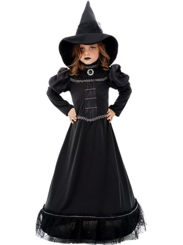 CHAKS 2-częściowy kostium "Witch" w kolorze czarnym