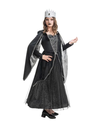 CHAKS 2tlg. Kostüm ''The Dark Queen'' in Schwarz