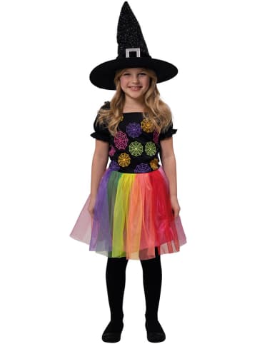 Party x People Kostümkleid "Hexe Spidey" in Schwarz/ Bunt