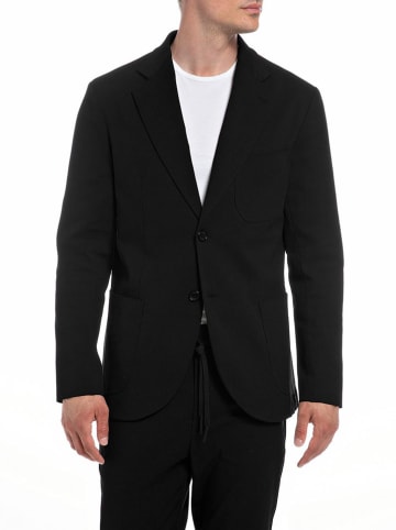 Replay Marynarka w kolorze czarnym