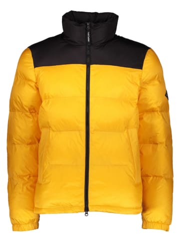 Replay Winterjas geel/zwart