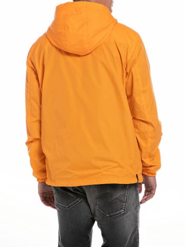 Replay Kurtka przeciwdeszczowa w kolorze pomarańczowym