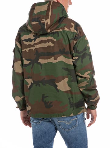 Replay Tusssenjas bruin/beige/kaki