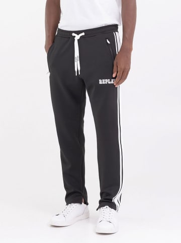 Replay Spodnie dresowe w kolorze czarnym