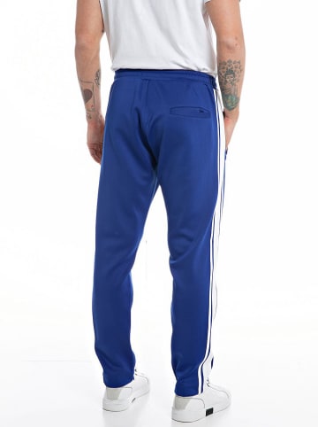 Replay Spodnie dresowe w kolorze niebieskim