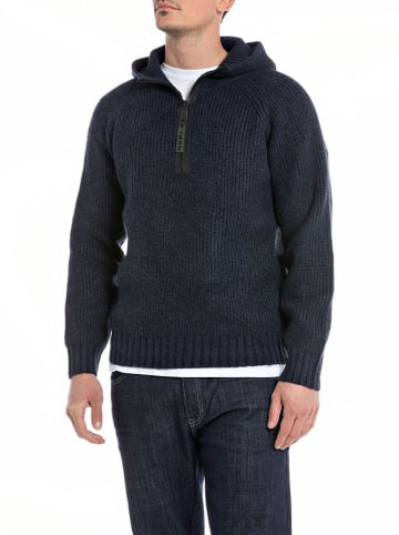 Replay Pullover in Dunkelblau