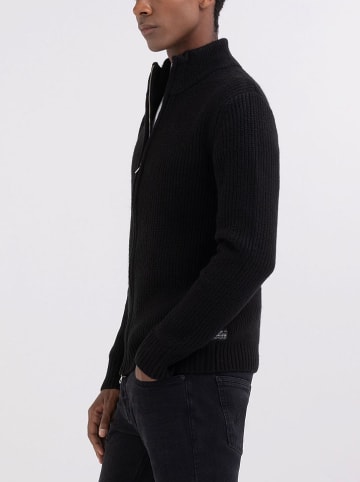 Replay Cardigan in Schwarz
