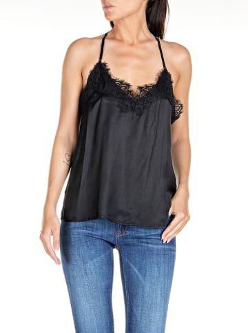 Replay Blousetop zwart