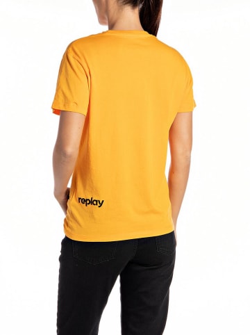 Replay Shirt geel