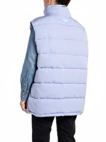 Replay Kamizelka pikowana w kolorze lawendowym