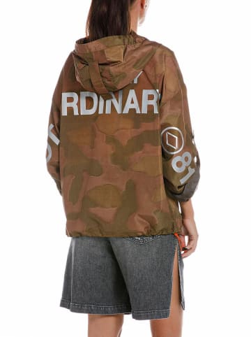 Replay Übergangsjacke in Hellbraun/ Khaki