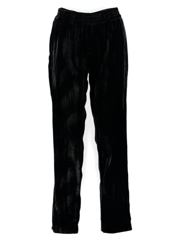 Replay Stoffen broek zwart