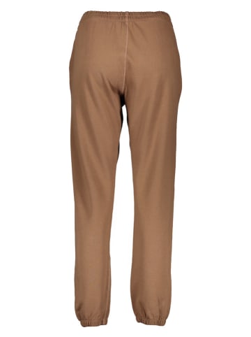 Replay Spodnie dresowe w kolorze jasnobrązowym