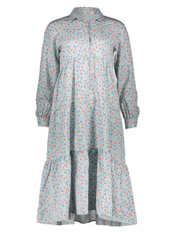 Replay Sukienka w kolorze błękitno-różowym