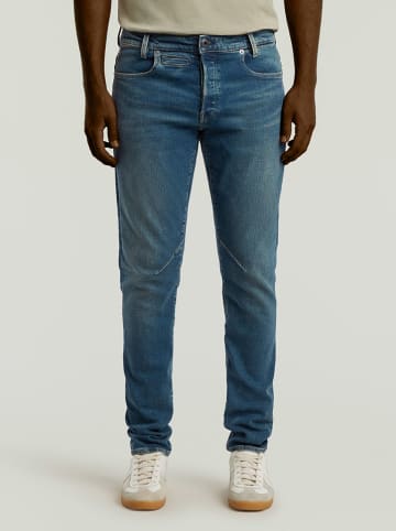 G-Star Dżinsy "D-Staq" - Slim fit - w kolorze granatowym