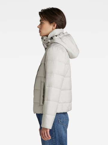 G-Star Kurtka pikowana w kolorze białym