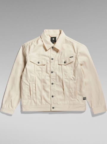 G-Star Kurtka dżinsowa w kolorze kremowym