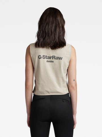G-Star Top w kolorze beżowym