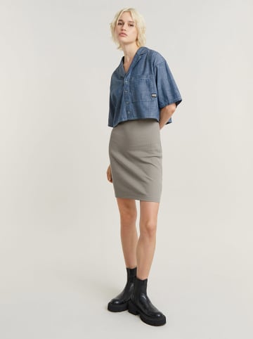 G-Star Bluzka dżinsowa w kolorze niebieskim