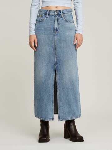 G-Star Spódnica dżinsowa w kolorze błękitnym