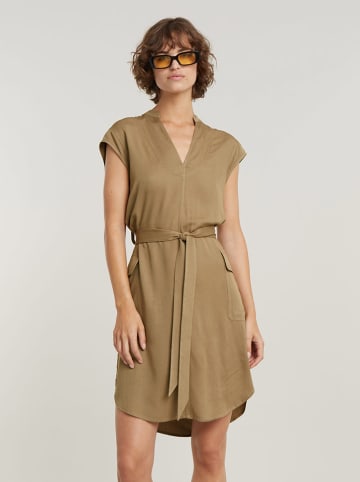G-Star Kleid in Hellbraun