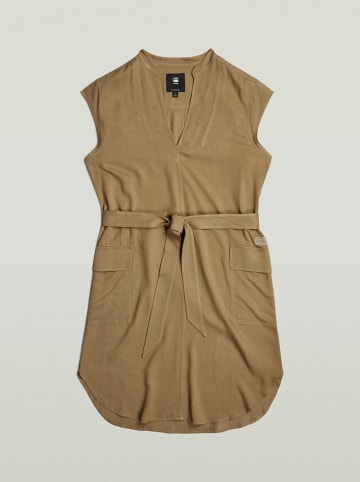 G-Star Kleid in Hellbraun