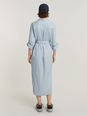G-Star Sukienka koszulowa w kolorze błękitnym
