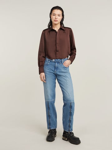 G-Star Bluse "Holiday" in Rotbraun