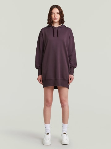 G-Star Sukienka dresowa w kolorze fioletowym